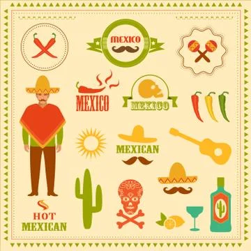 Mexico Stock Illustration