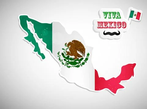 Mexico Independence Day Stock Illustration