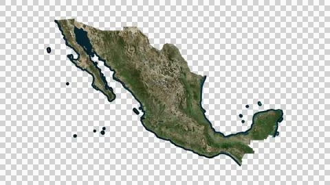 Mexico Map Stock Illustration