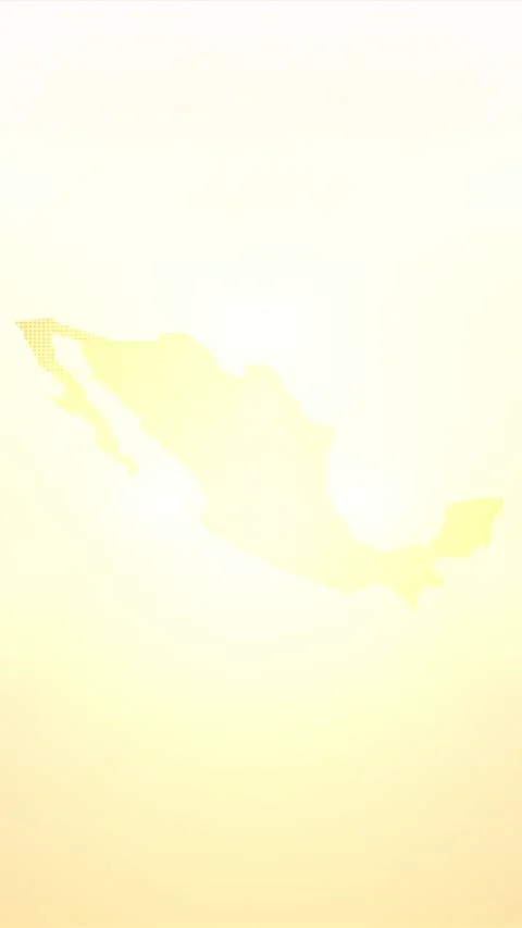 Mexico Map Opener Video stock 267850128