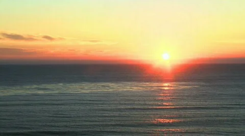 Mexico Pacific Sunset time lapse #1 Stock Footage 298949