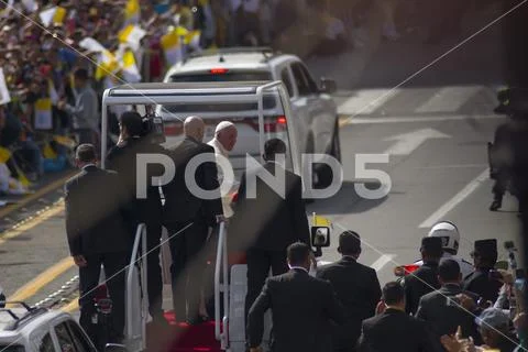 MEXICO - POPE - VISIT Stock Photos
