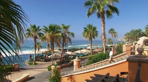 Mexico Resort Stock Footage 11020042