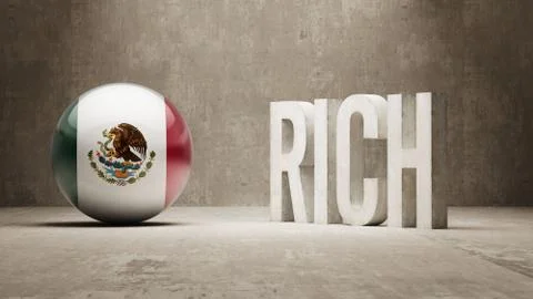 Mexico. Rich Concept. Stock Illustration