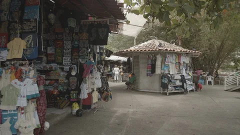 Mexico Shooping District Stock Footage 128840695