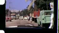 Mexico Street Scene Latin America Border 1970S Vintage Film Home Movie 3337 Stock Footage
