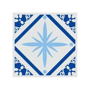 Mexico talavera poblana pattern Stock Illustration