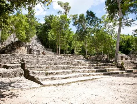 Mexico temple Stock Photos