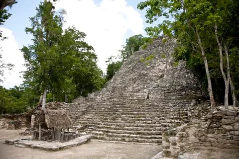 Mexico temple Stock Photos