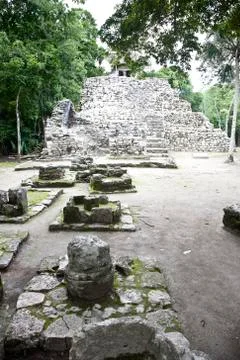 Mexico temple Stock Photos