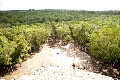 Mexico temple Stock Photos