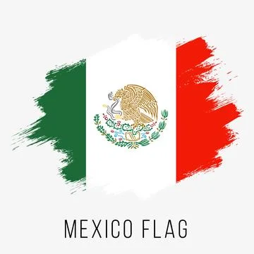 Mexico Vector Flag. Mexico Flag for Independence Day Stock Illustration