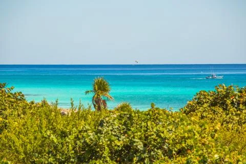 Mexico. View from the beach Stock Photos