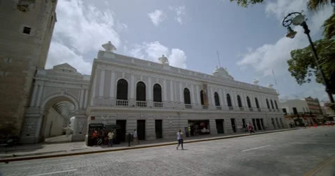 México Yucatán Mérida, Cathedral Stock Footage 138473300