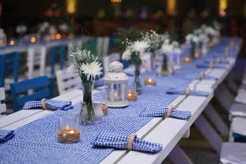Meyhane concept decor Stock Photos