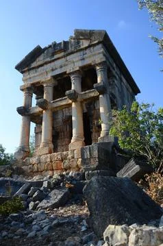 Mezgit castle Stock Photos