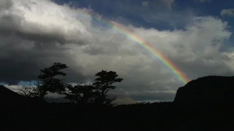 MF outdoor rainbow001 Stock Footage 761843