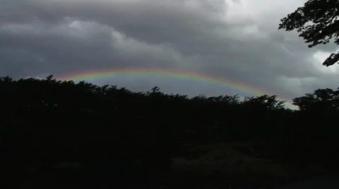 MF outdoor rainbow002 Stock Footage 761842
