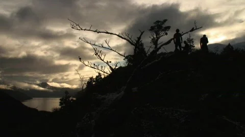 MF outdoor sundown002 Stock Footage 761818