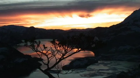 MF outdoor sundown004 Stock Footage 761807