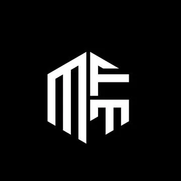 .MFT logo MFT icon MFT monogram MFT letter minimalist Circle flat Unique mo.. Stock Illustration