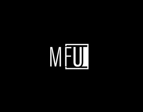 MFU Logo and Graphics Design, Modern and Sleek Vector Art and Icons isolate.. Stock Illustration