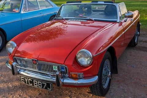 MG B - 1971. Stock Photos