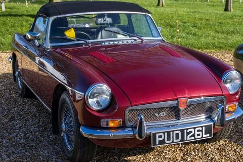 MG B - 1973. Classic Car. Stock Photos