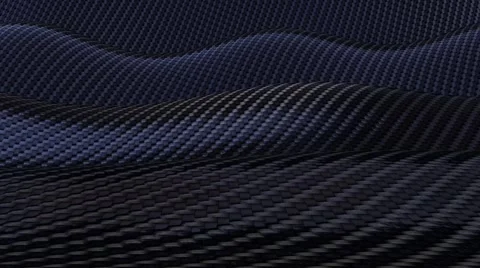 MG Carbon Fiber Wave Video Background Stock Footage
