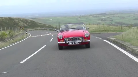 MGB MOTOR CAR Stock Footage 169242689