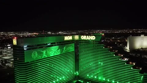 MGM Grand Stock Footage 163660572