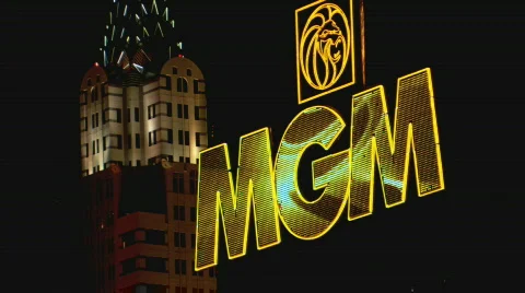 MGMSignNYNY Stock Footage 451499