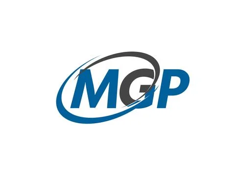 MGP logo, design, vector illustration イラスト素材