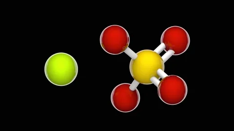 MgSO4 Magnesium sulfate Stock Footage 146275782