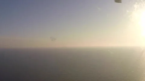 MH-60 Seahawk Fires AGM-114 Hellfire Missiles 005 Stock Footage 166446018