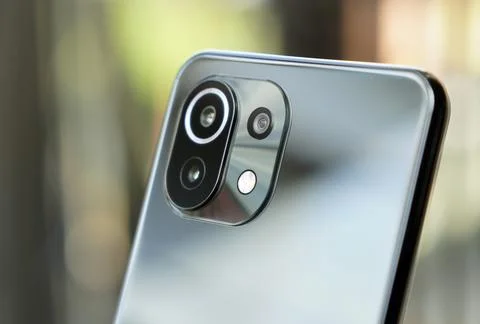 Mi 11 Lite Black Stock Photos