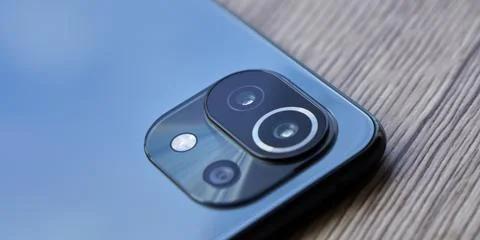 Mi 11 Lite Black Stock Photos