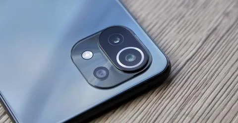 Mi 11 Lite Black Stock Photos