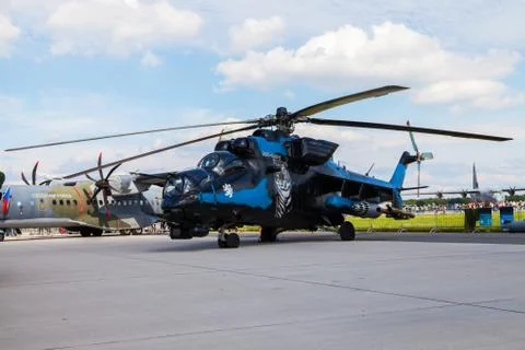 Mi-24V "Hind" Stock Photos