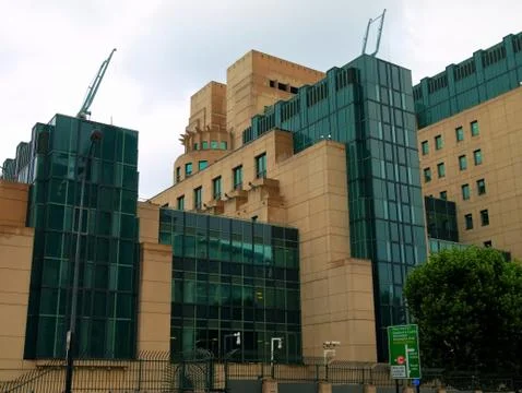 MI6 Headquarters Stock Photos
