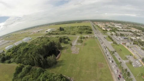 Miami Aerial 1 Stock Footage 79040826