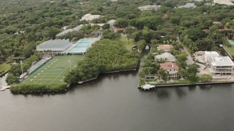Miami Aerial 5 Stock Footage 79041000