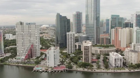 Miami Aerial 7 Stock Footage 79041162
