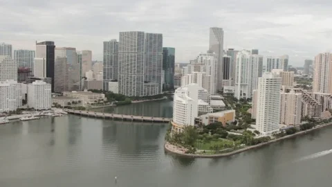 Miami Aerial 8 Stock Footage 79041164