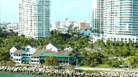 Miami aerial Stock-Footage 23727454