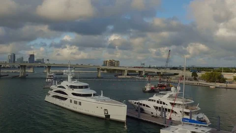 Miami Aerial Stock Footage 71354247