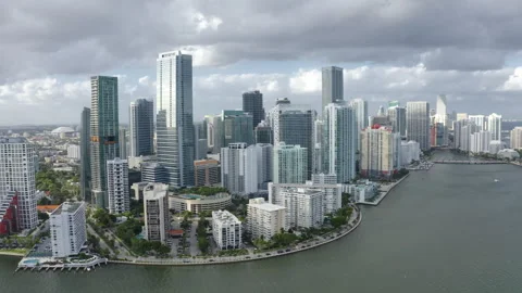 Miami aerial Stock Footage 246821129