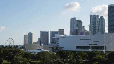 Miami Afternoon - Bayside Stock Footage 166772028