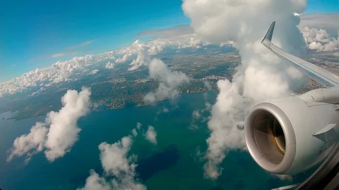 Miami From Airplane Vidéo 121719467