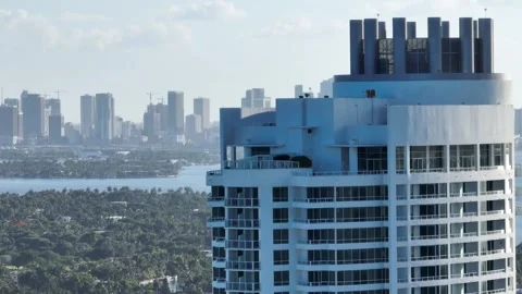 Miami Architecture Video stock 249000105